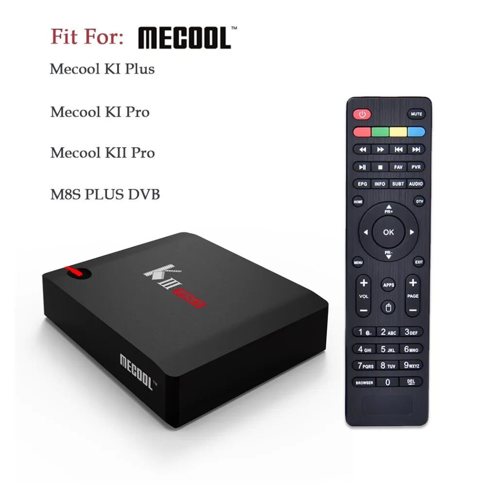 

Remote Control Replacement Controller Replacement For Mecool Smart TV KI Plus KI Pro KII Pro M8S PLUS DVB Android TV Box Set Top