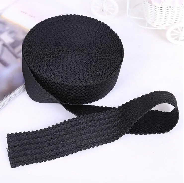 

1meters/lot 6cm Wide Skirt Trousers wave Elastic Ribbon Waistband Thickening Latex Webbing Elastic Band Bags' Sewing Cloth