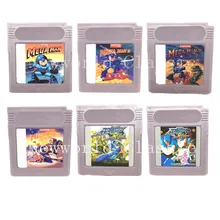 Mega Man серии 16 бит для игровой консоли видео игровая карта-картридж для общего версия США/ЕС