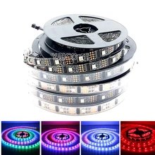 

1m/3m/5m WS2801 32LEDs/M magic RGB IP67 Individually Addressable Full Color WS2801 Chip LED Strip,DC5V