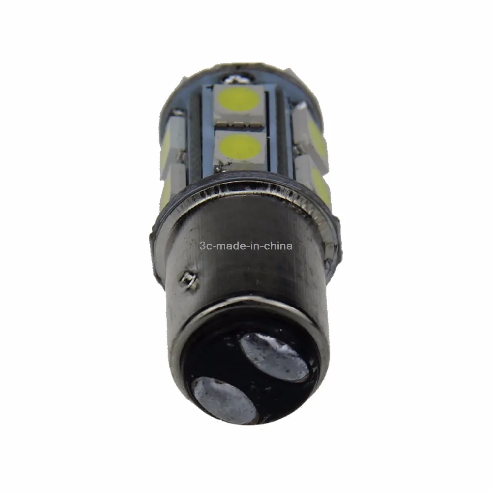 2шт S25 1157 13 светодиодный SMD 5050 P21/5W BAY15D Автомобильный задний стоп сигнал лампа белый