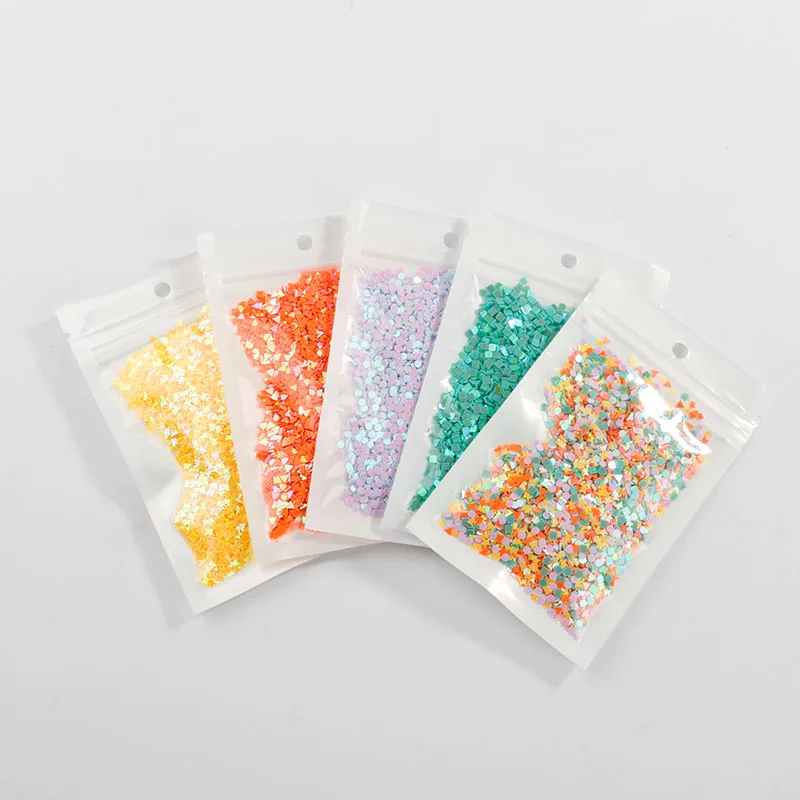 10g 3 мм ногтей Блестки для Craft Mix Dot площадь бабочка формы блесток личный портной