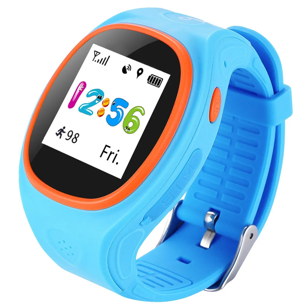 

Newly Kids Digital Smart Watch Children Anti-lost Security Alarm Wristwatch Waterproof SOS GPS Positioning Tracking Smartwatch