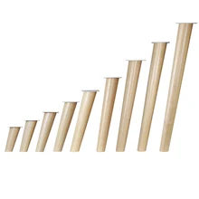 Прочная масивная древесина, мебельные ножки из дуба, деревянные ножки для дивана, многоцелевой стол для шкафа, табурет, опорные ножки, комплектующие для мебели, аксессуары