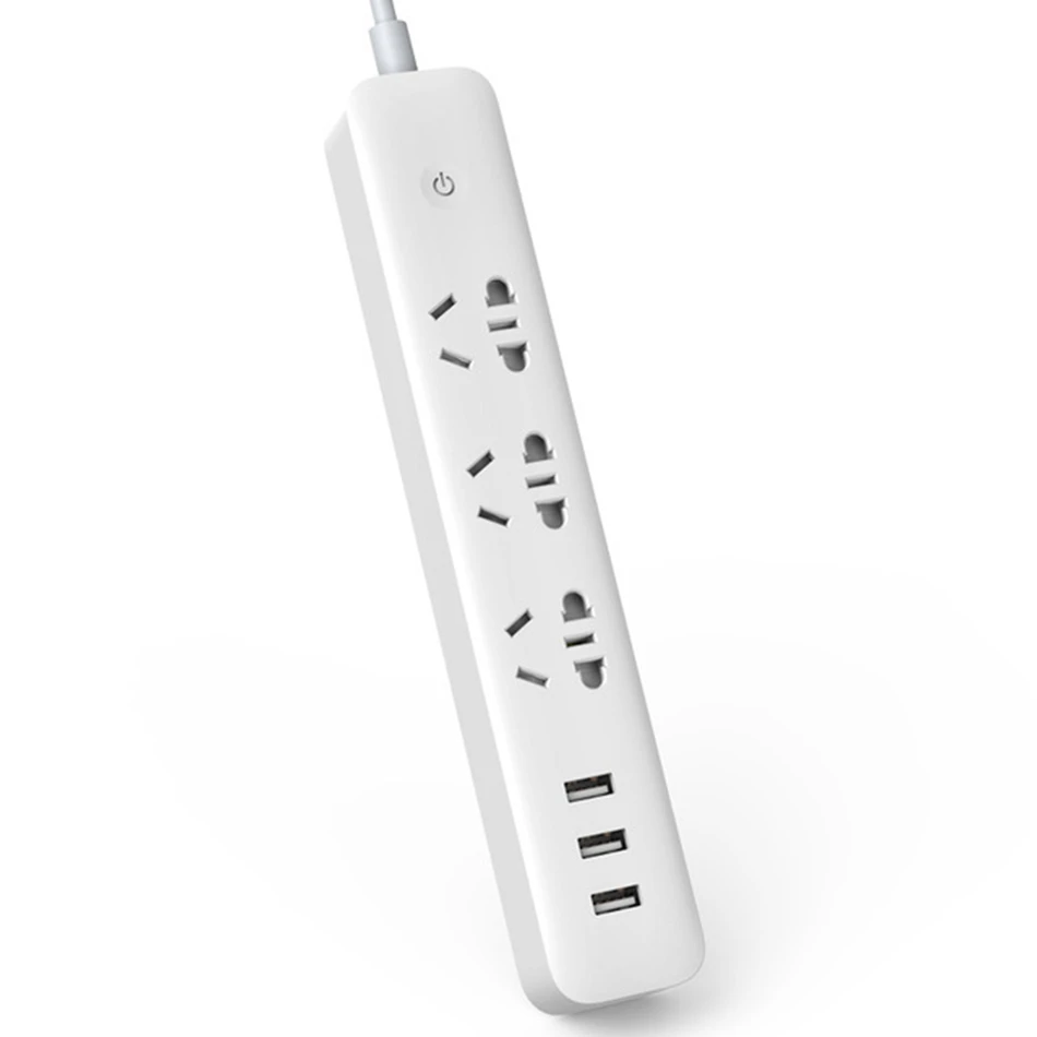 

Original Xiaomi Qingmi WiFi Smart Power Strip 5V2A USB Quick Charge Port with APP Remote Control for Smart Home Automation