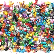 192 шт. все разные новые коллекционные куклы экшн игрушечная фигурка модель 2,5 см-3 см маленький размер Мультяшные игрушки