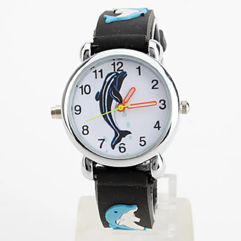 

New LED Colorful Flashing Silicone Shark Dial Children's Watch Clock Timer watch Baby Boy Girl Relogios