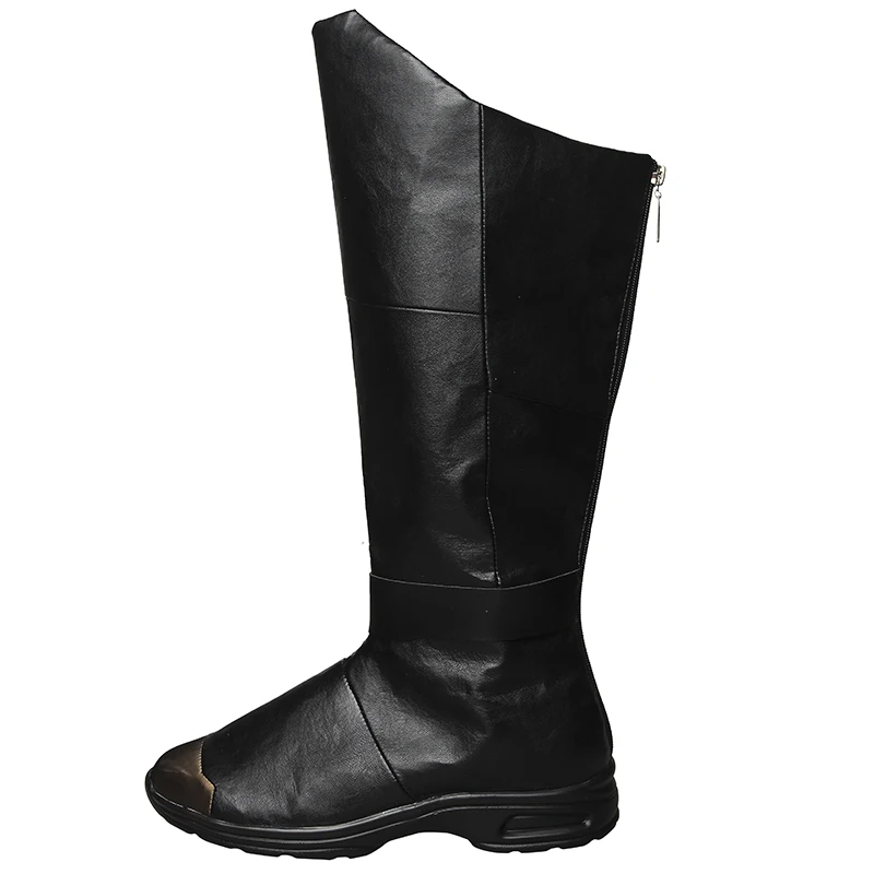 Justice League Batman Cosplay Boots Bruce Wayne Shoes Batman v Superman Dawn Superhero Cosplay Black Leather Shoes Customized Justice League Batman Cosplay Boots Bruce Wayne Shoes Batman v Superman Dawn Superhero Cosplay Black Leather Shoes Customized