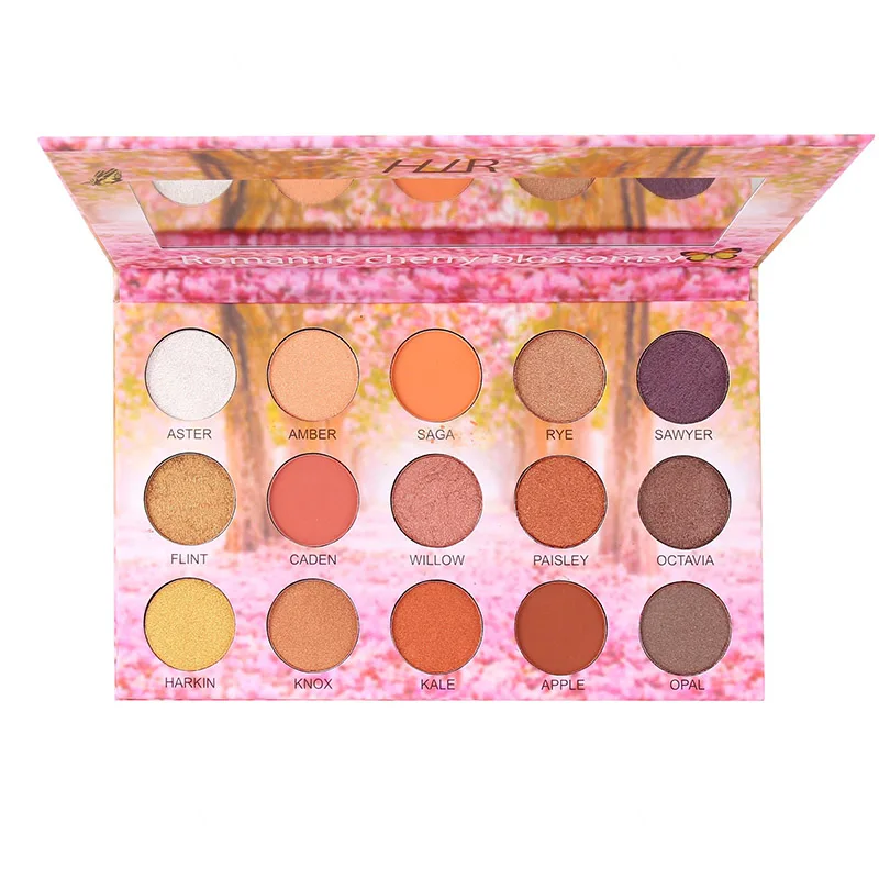2019 New15 Colors Eyeshadow Pearlescent Matte Not Blooming Girl Drop shipping |