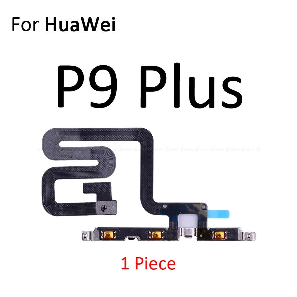 Немой переключатель питания лента-брелок для HuaWei P30 P20 Pro P10 P9 Plus Mini P8 Lite кнопка включения громкости шлейф управления