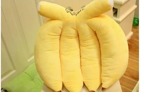 

70cm-High quality hot sale creative plush toy yellow banana plush cushion Pillow free shipping