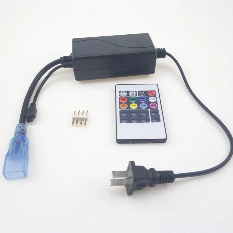 20 клавиш ИК пульт дистанционного управления 220 В 110 для 5050 3528 RGB Светодиодная