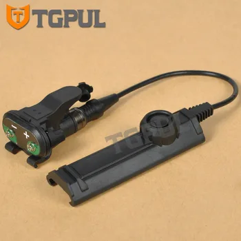 

TGPUL Tactical Remote Dual Switch Assembly For X300 X400 X-Series Constant/Momentary Control Flashlight Tape Switch Accessories