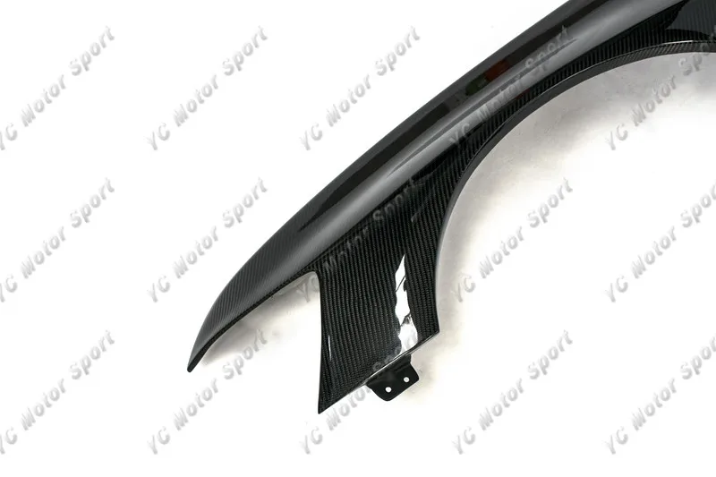 2001-2007 Mitsubishi Lancer Evolution 7-9  Voltex Cyber Version Style +20mm Front Fender CF (7)