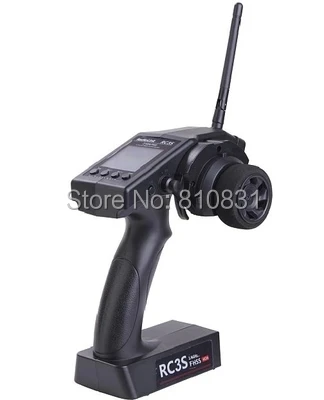 

2.4 G 4CH Gun RC transmitter controller RC3S + 4.6 a 10 V High voltage R4EH-H receiver 260 meters