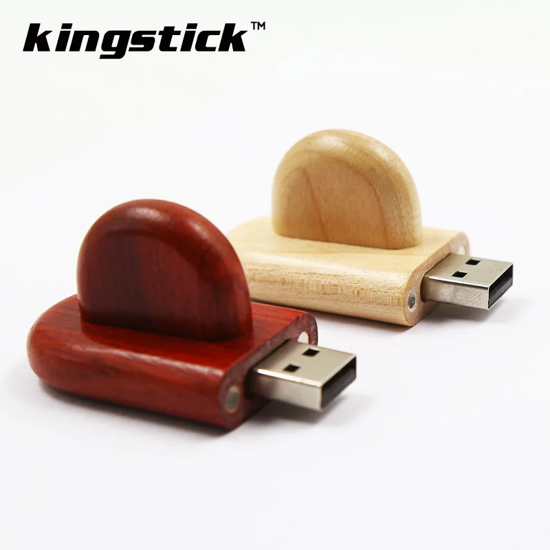 Kingstick деревянный USB флеш-накопитель 8 ГБ 16 ГБ 32 ГБ 64 ГБ 4 ГБ USB 2,0 флеш-накопитель память usb-флэш Pendrive memory usb Stick подарок