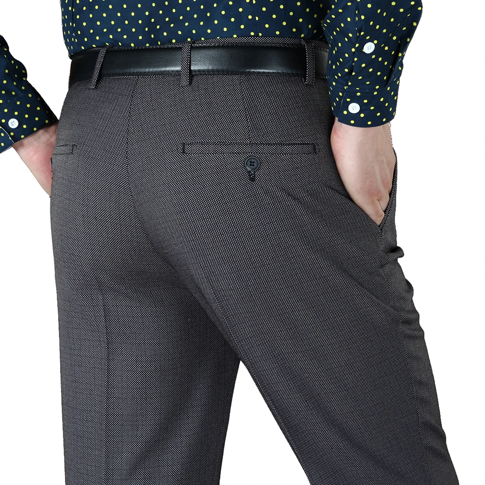 Buy Man Business Pants Wool Men's Suit Pants Thick