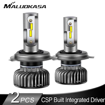 

2PCS H7 LED Headlight bulbs Mini H4 LED Bulb CSP Chip 8000LM/PCS LED H11 H3 H1 H8 HB3 HB4 Fog Lights LED Car Light 12V Head Lamp