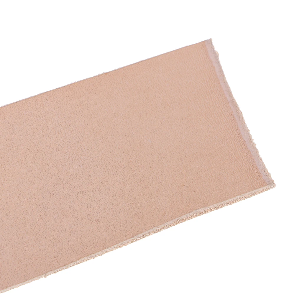 100-135cm Long Natural Genuine Leather Strap Strips for Leathercraft Accessories