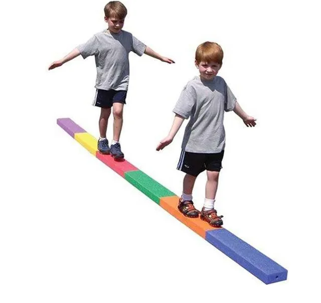 Kids Foam Balancing Beam Game Straight Path Gymnastics Toys For