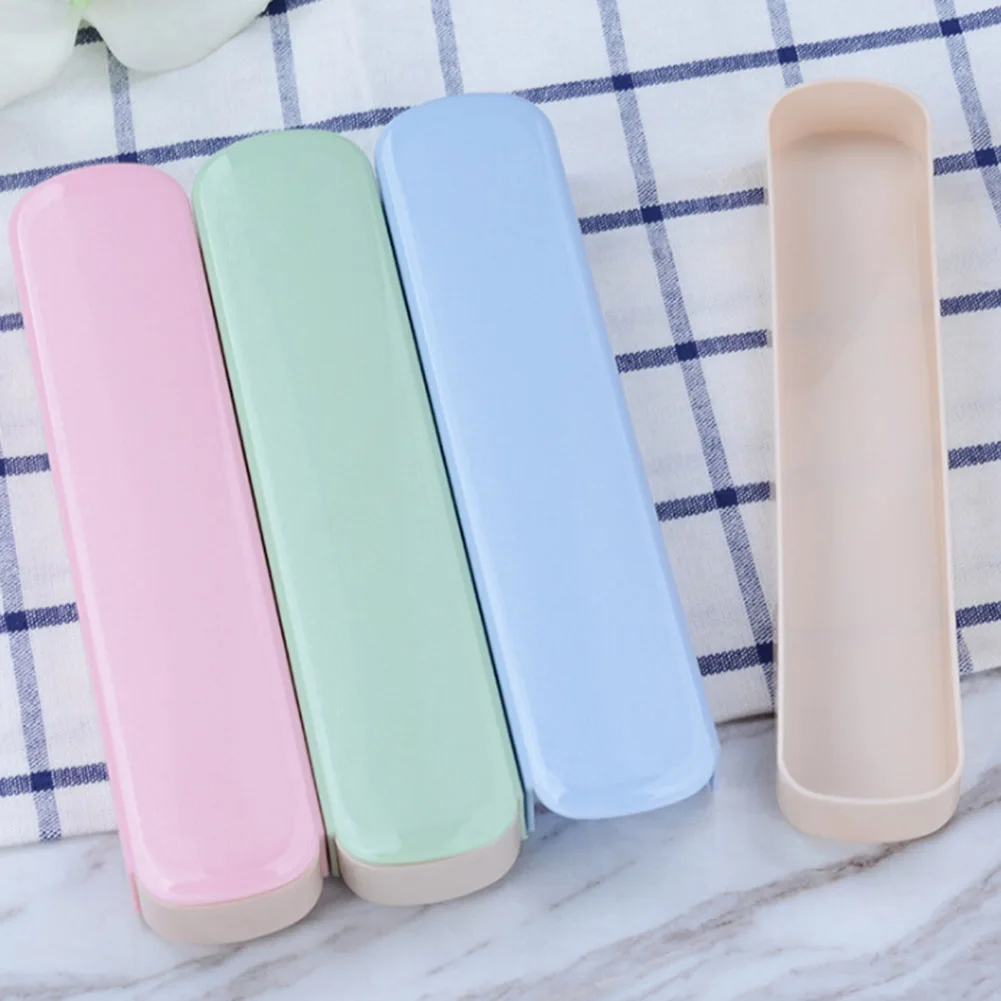 

Portable Tableware Storage Box Antibacterial Resin PP Plastic Cute Stationery Drawer Boxes Lunch Boxes