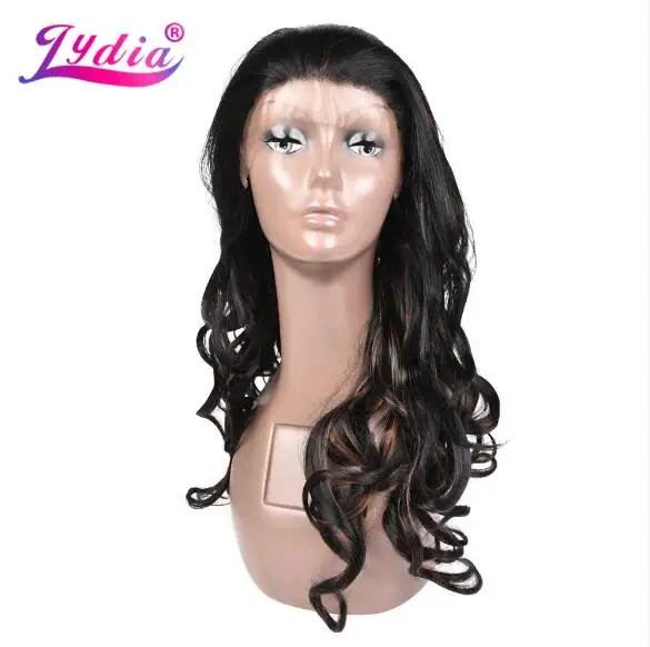 Buy Lydia Synthetic Front Lace Wigs Long Hair Wavy Wig