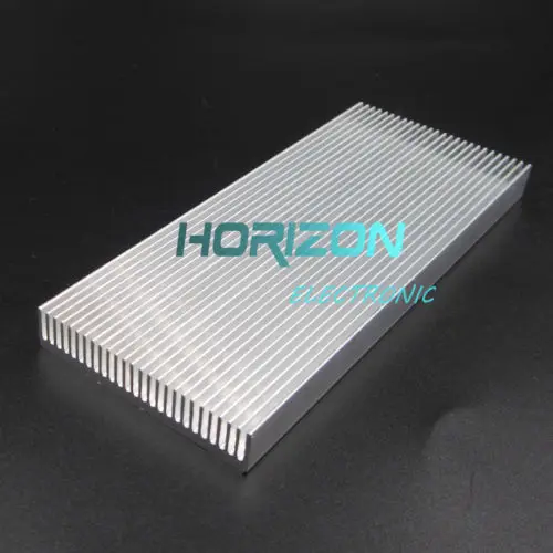 

100x41x8mm Heatsink Aluminum Heat Sink for LED Amplifier Transistor High Power