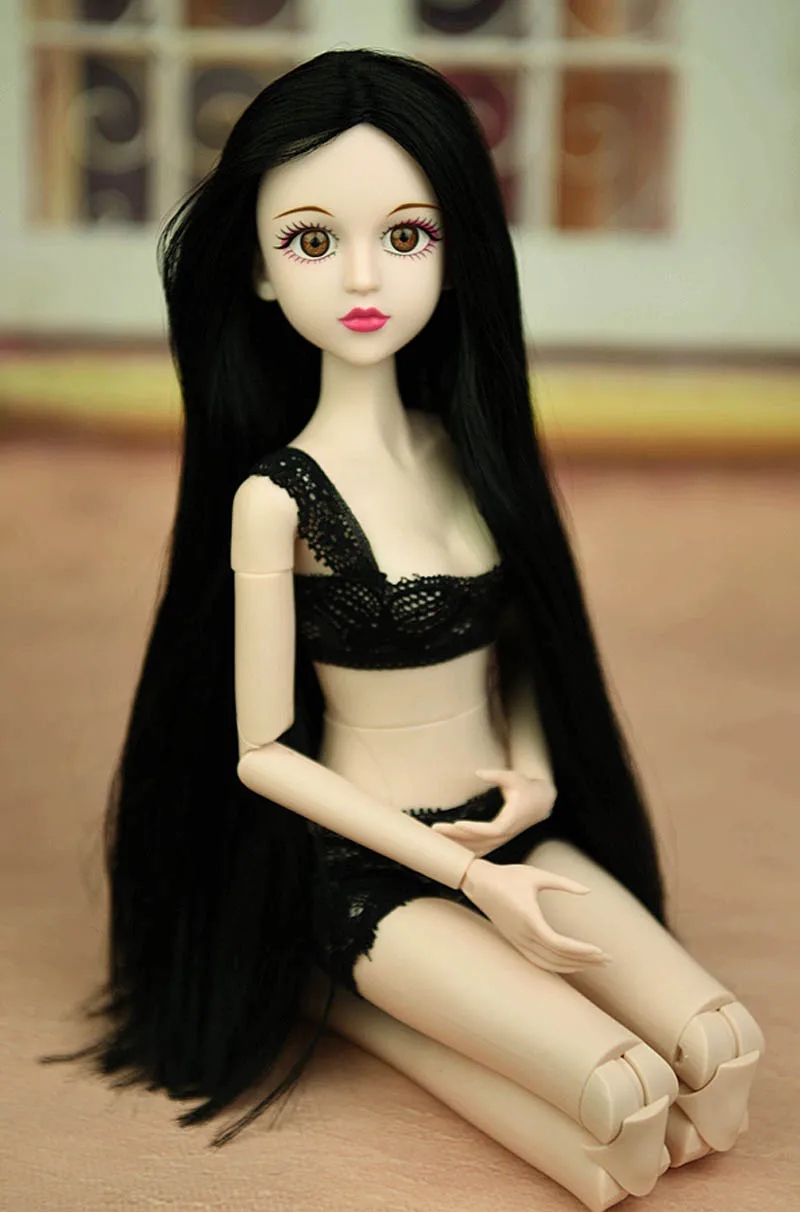 Barbie with black hair and blue eyes sale