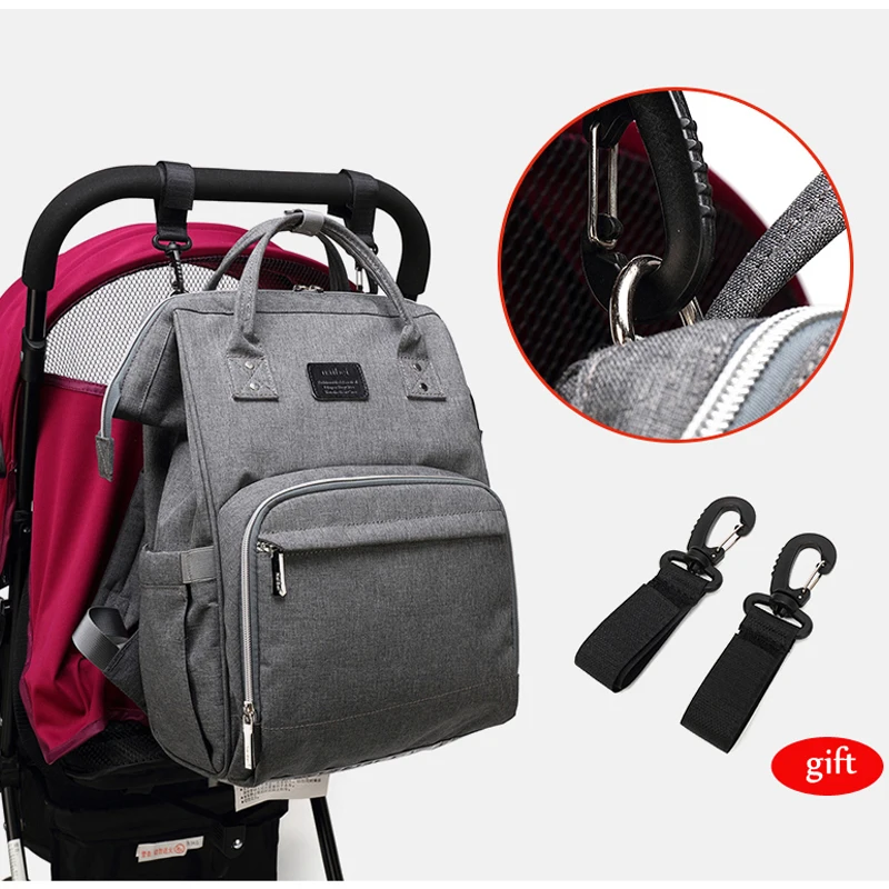 Goedkoop Kinderwagen Rugzak Grote Capaciteit Unisex Baby Tas Rugzak Verpleging Tas Voor Moeder Vader Rugzak Carry Zorg Zakken Met haak