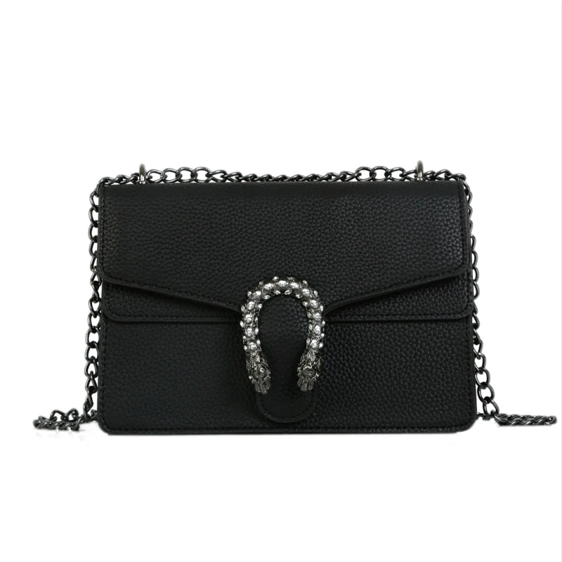 

Fashion Chain Women Casual Shoulder Bag Messenger Bags Retro Female Big Famous Brand Designer Crossbody Bags Ladies' Flap Clutch