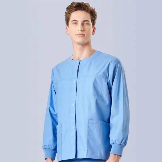 Ultra Warm Up Dentist Medical Jacket Suits Scrub Top Coat for Women and