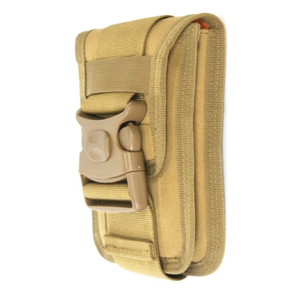 

Outdoor Oxford Cloth Phone Bag Holster Mini Multifunctional Utility Waist Pack Travel Carrier Hunting Card Storage Double Layer