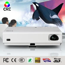 Android 1080p DLP 3D Projector With WXGA Native Resolution With HDMI LED Laser Lamp Long Life Home Theater Beamer