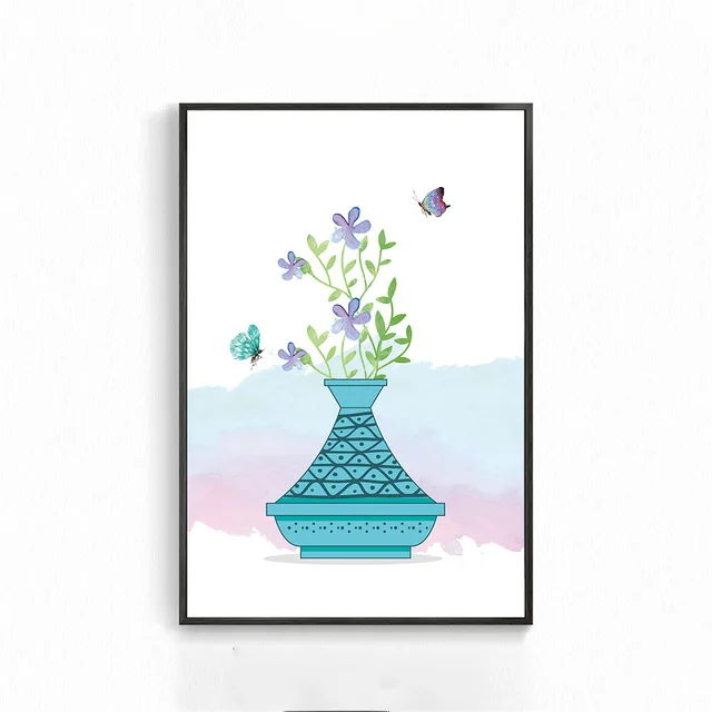 Flowers-Canvas-Artistic-Wall-Painting-Vase-Flower-Arrangement-Colorful-Animal-Butterfly-Home-Decoration-Painting-Poster.jpg_640x640 (2)