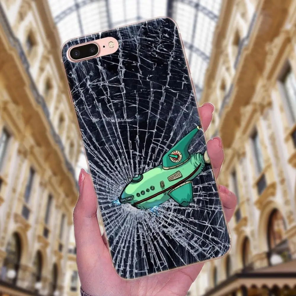 Новинка изгиб Bender Родригес для Apple iPhone 4 4S 5 5C 5S SE 6 6S 7 8 Plus X XS Max XR лучшие чехлы из