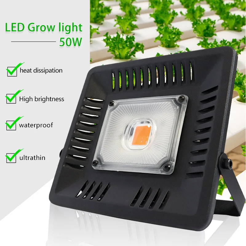 

Newest LED Full Spectrum Grow Light with Adjustable Rope for Indoor Plants Veg and Flower