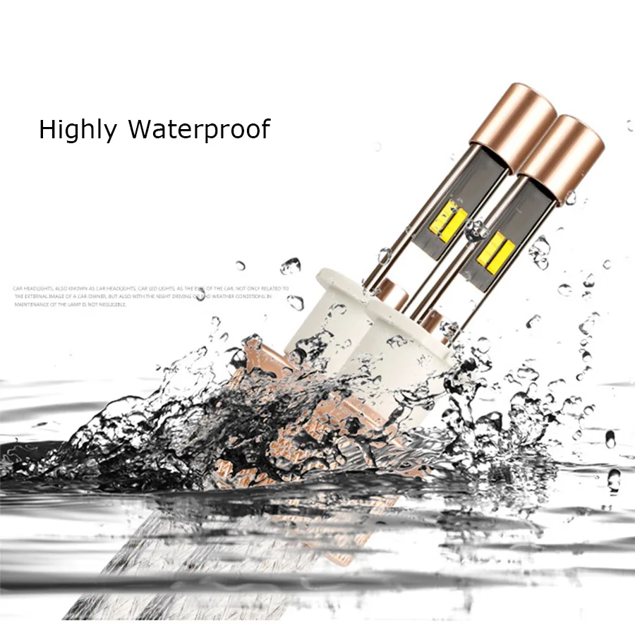 

2018 New Tri Color 3000K 4300K 6000K Free Switching Car Headlight H7 LED Bulb H11 H8 H9 HB3 HB4 9005 9006 45W 4800LM Fog Light
