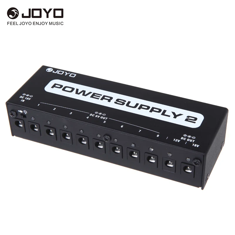 

JOYO JP-02 Power Supply Isolated Output for 9V 12V 18V Guitar Effect