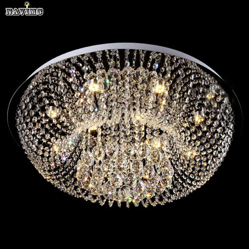 

Diameter 400mm Crystal Ceiling Light Fixture Lamp lustres Crystal Light fitting for Foyer Hallyway bedroom MC0564