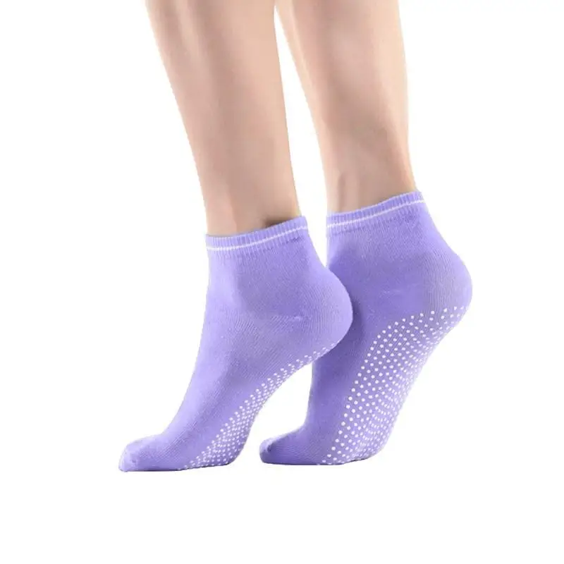3 пары силиконовых массажных спортивных дышащих нескользящих носков для фитнеса