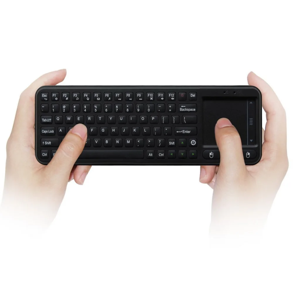 

New RC8 3-in-1 Mini 2.4G USB Wireless Keyboard Air Fly Mouse Touchpad Remote for Mini PC Android TV Box package Wholesale