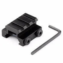 VERY100 1/" 3 слот Райзер низкая Уивер Пикатинни винтовка База крепление/Сфера горе Железнодорожный 20 мм