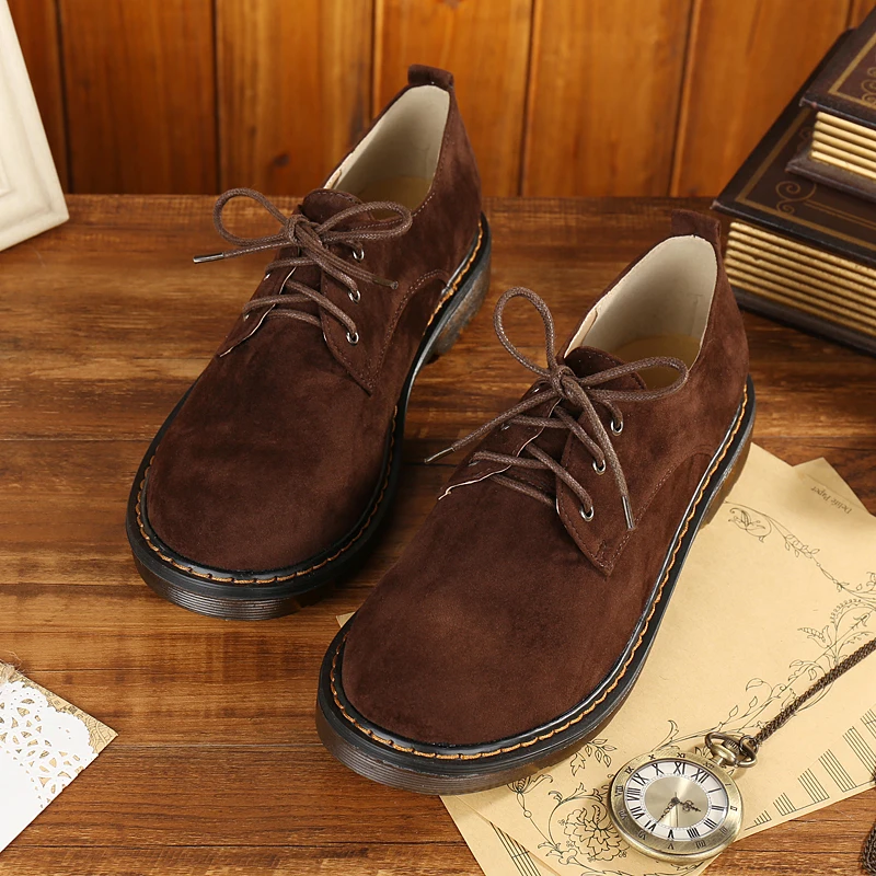 

2018 New Japanese Style Vintage College Student Shoes Cosplay Shoes for Women/Girls Uniform Shoes frosted Platform Shoes 34-40