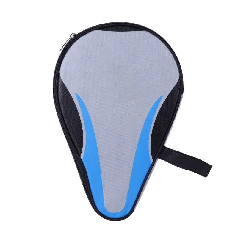 Высокое качество ракетки для настольного тенниса, сумка для тренировок, профессиональный чехол для пинг-понга, набор теннисных ракеток, водонепроницаемая ракетка - Цвет: blue