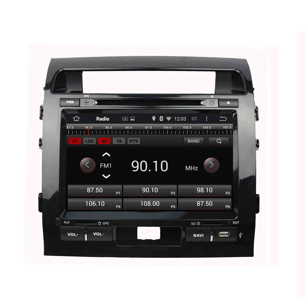 Best 9" in-dash Android Car DVD Player with TV/BT GPS 3G WIFI,Audio Radio Stereo,Car PC/multimedia for TOYOTA LAND CRUISER 2008~2014 2