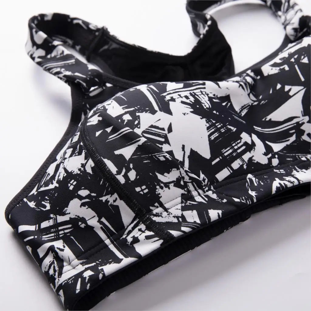 Women/'s High Impact Front Adjustable Lightly Padded Racerback Sports Bra