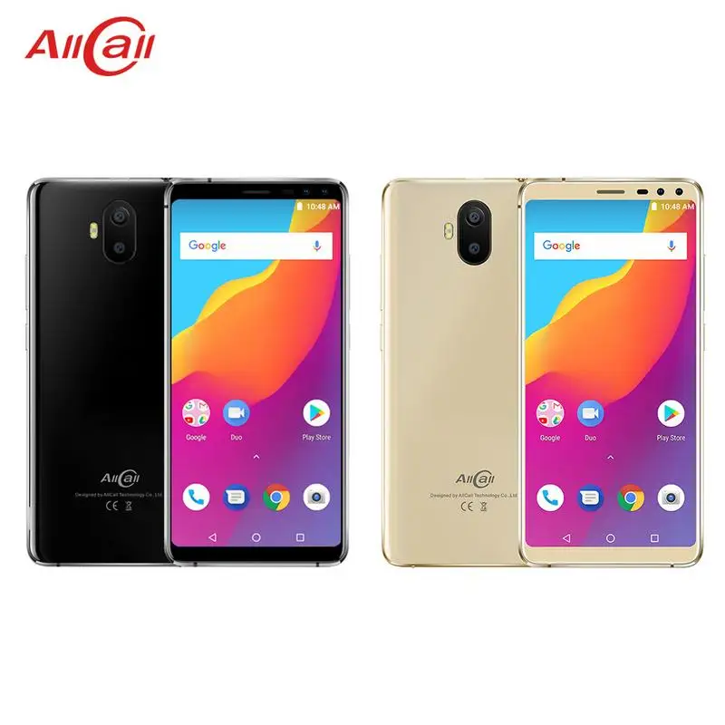 Allcall S1 3G WCDMA 5000mAh Battery Four Cams Mobile Phone Android 8.1 MTK6580A Quad-core 5.5-Inch 16GB 2GB 13MP 18:9 Smartphone Allcall S1 3G WCDMA 5000mAh Battery Four Cams Mobile Phone Android 8.1 MTK6580A Quad-core 5.5-Inch 16GB 2GB 13MP 18:9 Smartphone
