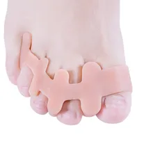 1 пара корректор для пальцев ног разделитель пальцев разделитель ног Выравнивание вальгусная ортопедическая коррекция геля медицинский уход за ногами