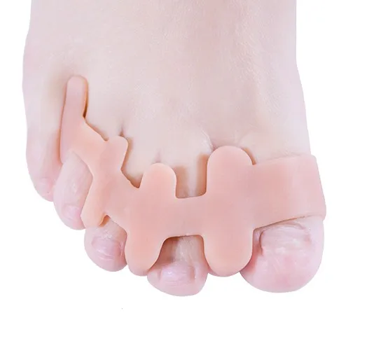 

1 Pair Toe Corrector Toe Straightener Spreader Toe Separator Alignment Hallux Valgus Orthotics Correct Gel Medical Foot Care