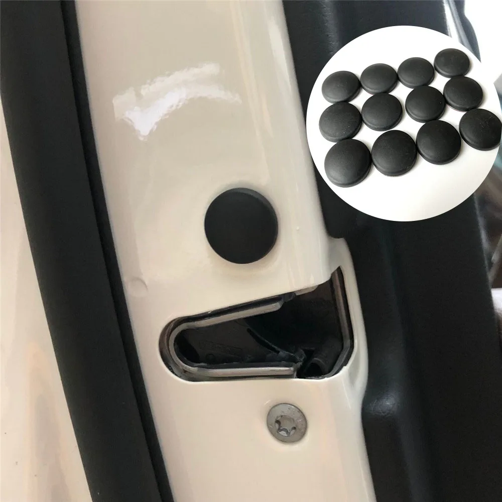 

12pcs Car Door Lock Screw Protector Cover For Roewe 750 950 350 550 E50 W5 E50/ Englon SC3 SC5 SC6 SC7 Panda